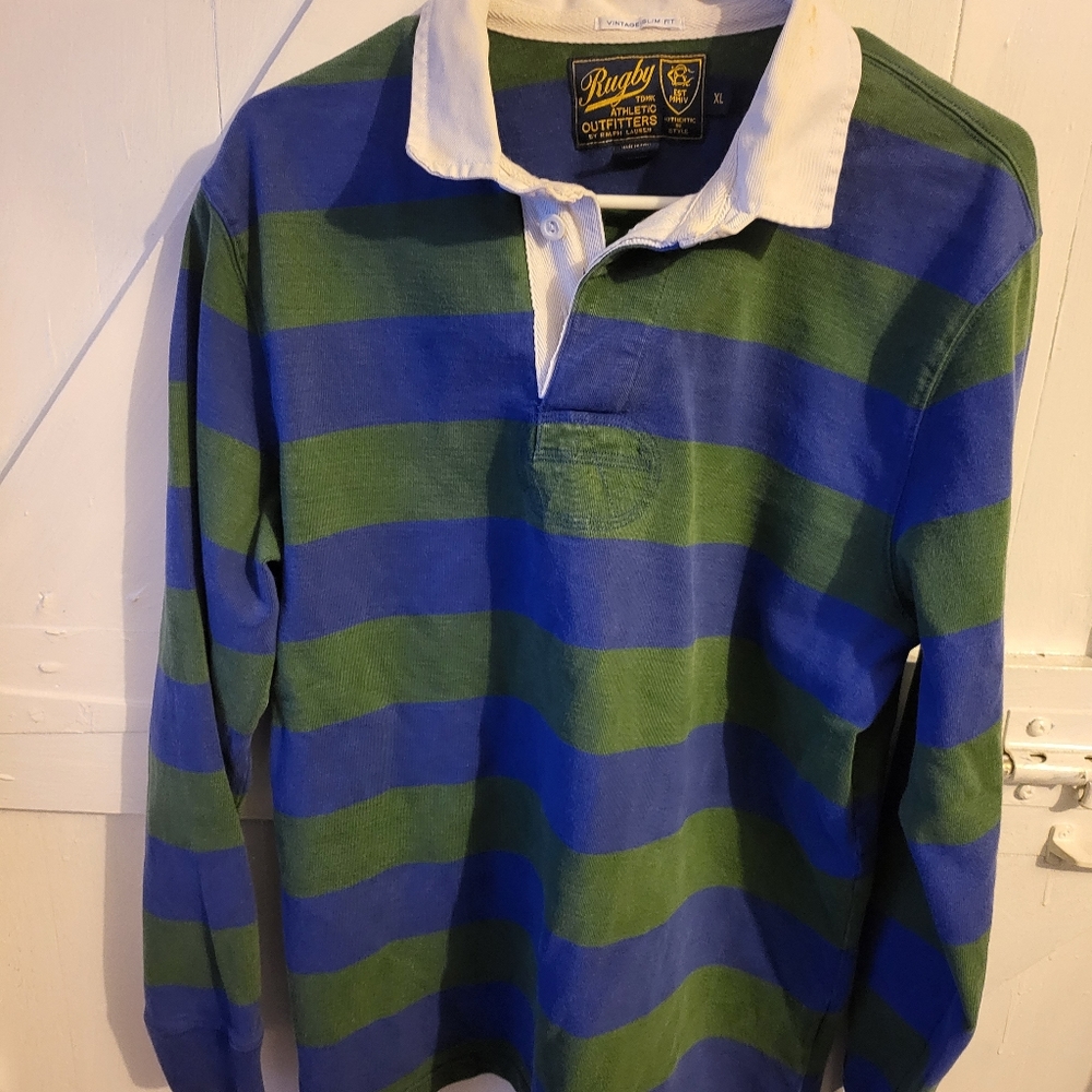 Blue and Green Rugby by Polo Ralph Lauren Rugby